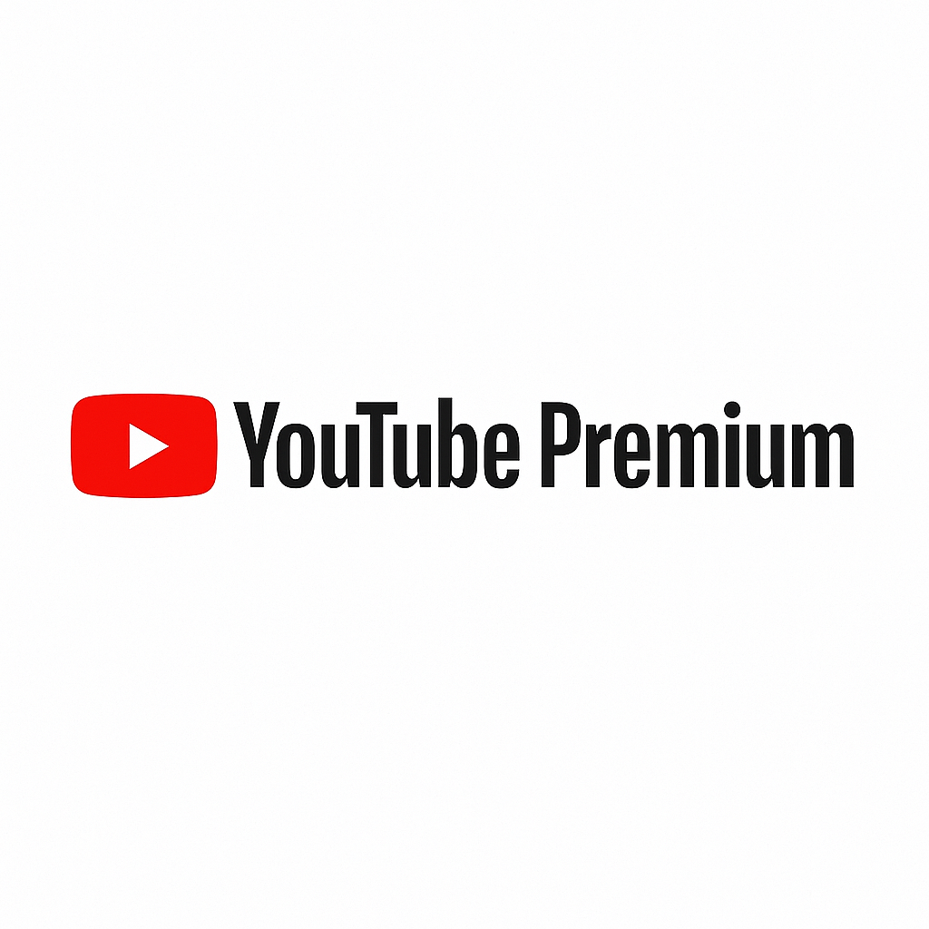 صورة توضح اشتراك يوتيوب بريميوم لمدة سنة بدون إعلانات مع مميزات YouTube Premium مثل تشغيل الخلفية وتحميل الفيديوهات